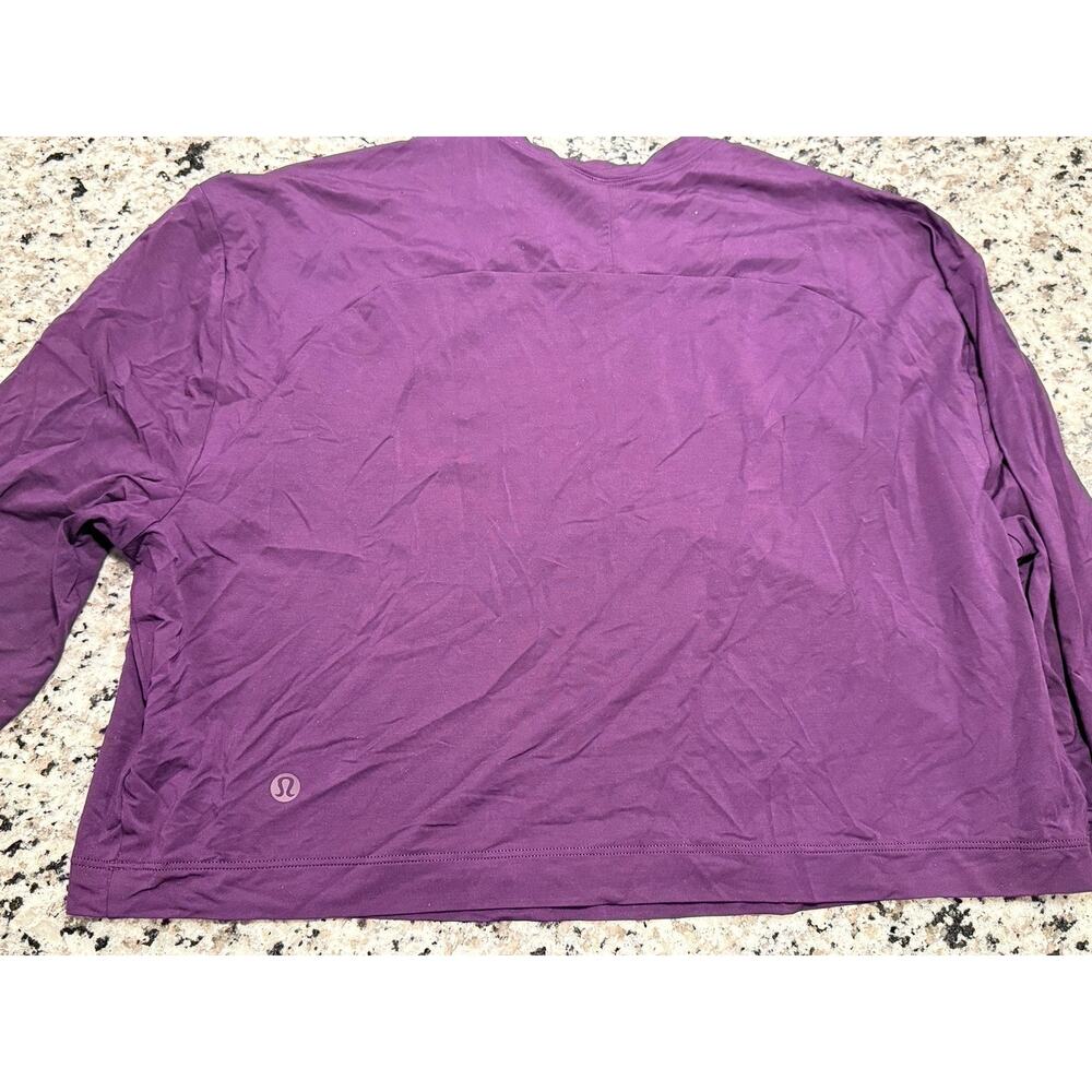 NWT Lululemon Modal Relaxed Fit Cropped Short Sleeve Sz 6 & Lounge Shorts Sz 4 - Picture 8 of 9